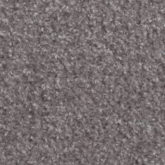 Medium gray looped pile fabric texture with consistent, short loops and a matte finish, displaying subtle tonal variations throughout the sample.